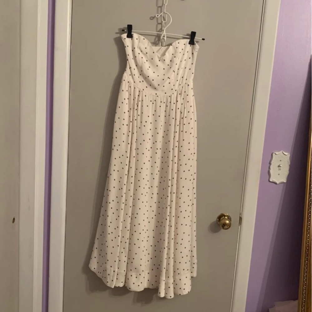 Free People polka dot maxi Dress